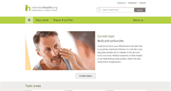 Desktop Screenshot of informedhealth.org